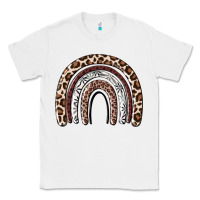 White Cheetah rainbow Classic Tee - MaliasSmallBusiness