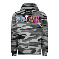 Slate Camo love with cow Premium Hoodie - AdoDesignShop