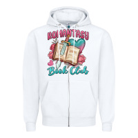 White romantasy book club Zipper Hoodie - MaliasSmallBusiness