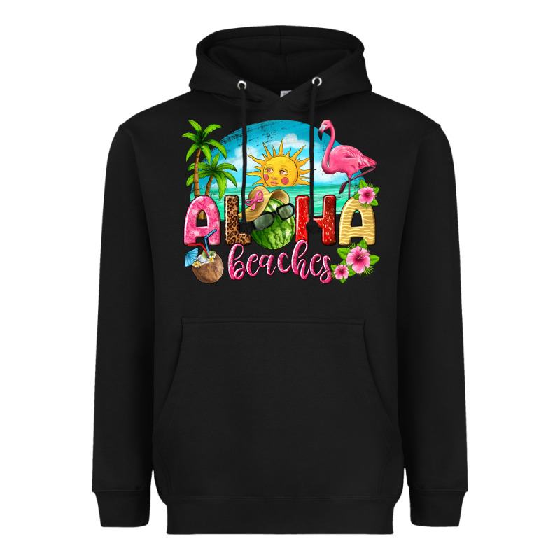 Aloha Beaches Heavyweight Hoodie by texasbilliewilder | Teevron