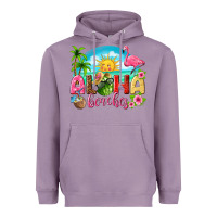 Lavender aloha beaches Heavyweight Hoodie - texasbilliewilder
