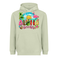 Matcha aloha beaches Heavyweight Hoodie - texasbilliewilder