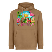 Toasted Coconut aloha beaches Heavyweight Hoodie - texasbilliewilder