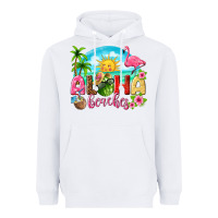 White aloha beaches Heavyweight Hoodie - texasbilliewilder