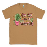 Toasted Coconut go sit on a cactus Classic Tee - MaliasSmallBusiness