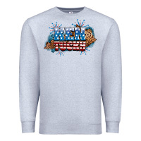Heather Grey Fourth of July Kentucky Premium Sweatshirt - Neo Western