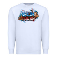 White Fourth of July Kentucky Premium Sweatshirt - Neo Western