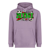 Lavender mini soccer Heavyweight Hoodie - Zillion Design Studio