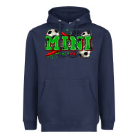 Navy mini soccer Heavyweight Hoodie - Zillion Design Studio