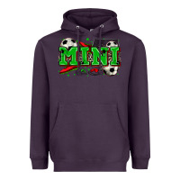 Plum mini soccer Heavyweight Hoodie - Zillion Design Studio