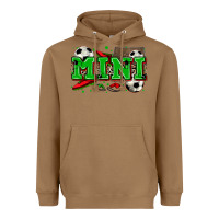 Toasted Coconut mini soccer Heavyweight Hoodie - Zillion Design Studio