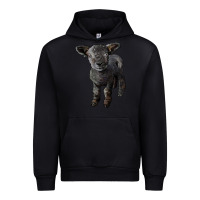 Black southdown baby sheep Urban Hoodie - LillyAllenDesigns