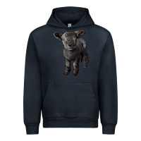 Navy southdown baby sheep Urban Hoodie - LillyAllenDesigns