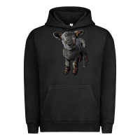 Pigment Black southdown baby sheep Urban Hoodie - LillyAllenDesigns