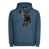 Pigment Midnight Navy southdown baby sheep Urban Hoodie - LillyAllenDesigns
