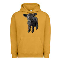 Pigment Peanut Butter southdown baby sheep Urban Hoodie - LillyAllenDesigns