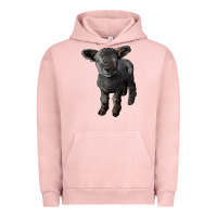 Pigment Salmon southdown baby sheep Urban Hoodie - LillyAllenDesigns