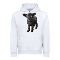 White southdown baby sheep Urban Hoodie - LillyAllenDesigns