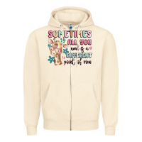 Sandshell sometimes all you need is a different point of  vi Zipper Hoodie - MaliasSmallBusiness