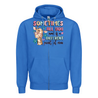 True Royal sometimes all you need is a different point of  vi Zipper Hoodie - MaliasSmallBusiness