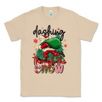 Mushroom dashing through the snow Classic Tee - MaliasSmallBusiness