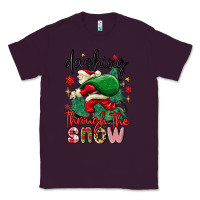 Plum dashing through the snow Classic Tee - MaliasSmallBusiness