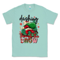 Seafoam dashing through the snow Classic Tee - MaliasSmallBusiness