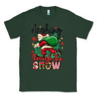 Sports Green dashing through the snow Classic Tee - MaliasSmallBusiness