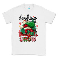 White dashing through the snow Classic Tee - MaliasSmallBusiness