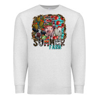 Oatmeal Heather summer farm Premium Sweatshirt - SublimationCraftShop