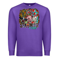 Purple summer farm Premium Sweatshirt - SublimationCraftShop