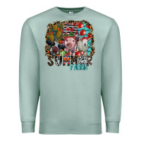 Seafoam summer farm Premium Sweatshirt - SublimationCraftShop