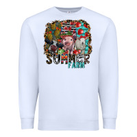 White summer farm Premium Sweatshirt - SublimationCraftShop