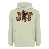 Matcha dachshund puppy christmas joy Heavyweight Hoodie - RanaPortraitStore