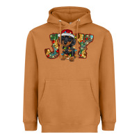 Meerkat dachshund puppy christmas joy Heavyweight Hoodie - RanaPortraitStore