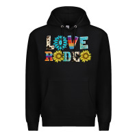 Black love rodeo Premium Hoodie - AdoDesignShop