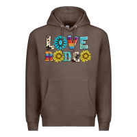 Coffee love rodeo Premium Hoodie - AdoDesignShop