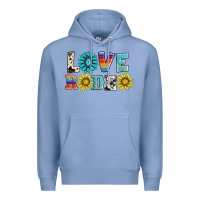 Colony Blue love rodeo Premium Hoodie - AdoDesignShop