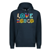 Navy love rodeo Premium Hoodie - AdoDesignShop