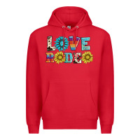 Red love rodeo Premium Hoodie - AdoDesignShop