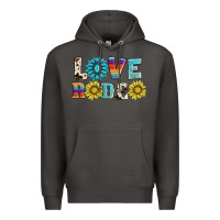 Smoke love rodeo Premium Hoodie - AdoDesignShop