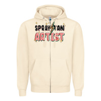 Sandshell spray tan artist Zipper Hoodie - MaliasSmallBusiness