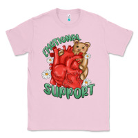 Bubblegum Pink emotional support Classic Tee - MaliasSmallBusiness
