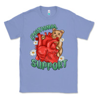 Colony Blue emotional support Classic Tee - MaliasSmallBusiness