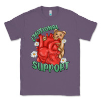 Lavender emotional support Classic Tee - MaliasSmallBusiness