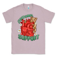 Lilac emotional support Classic Tee - MaliasSmallBusiness