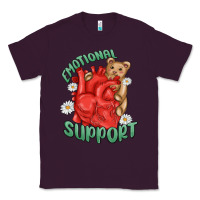 Plum emotional support Classic Tee - MaliasSmallBusiness