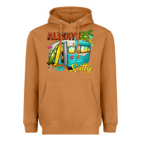 Meerkat always salty with caravan Heavyweight Hoodie - texasbilliewilder