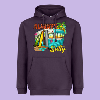 Always Salty With Caravan Heavyweight Hoodie Designed By Texasbilliewilder