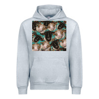 Heather Grey suffolk ewe and merino ram sheeps Urban Hoodie - BarkalooDesign